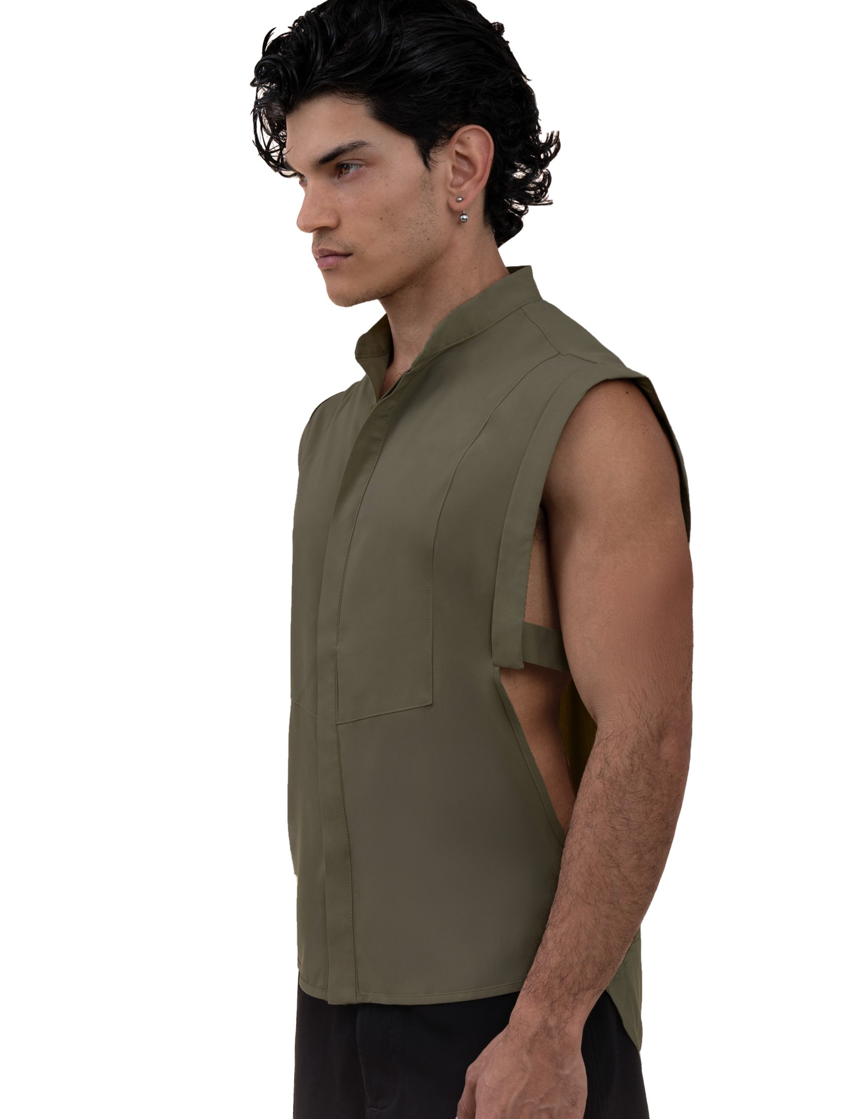 HOMME VEST MOSS – BEAU