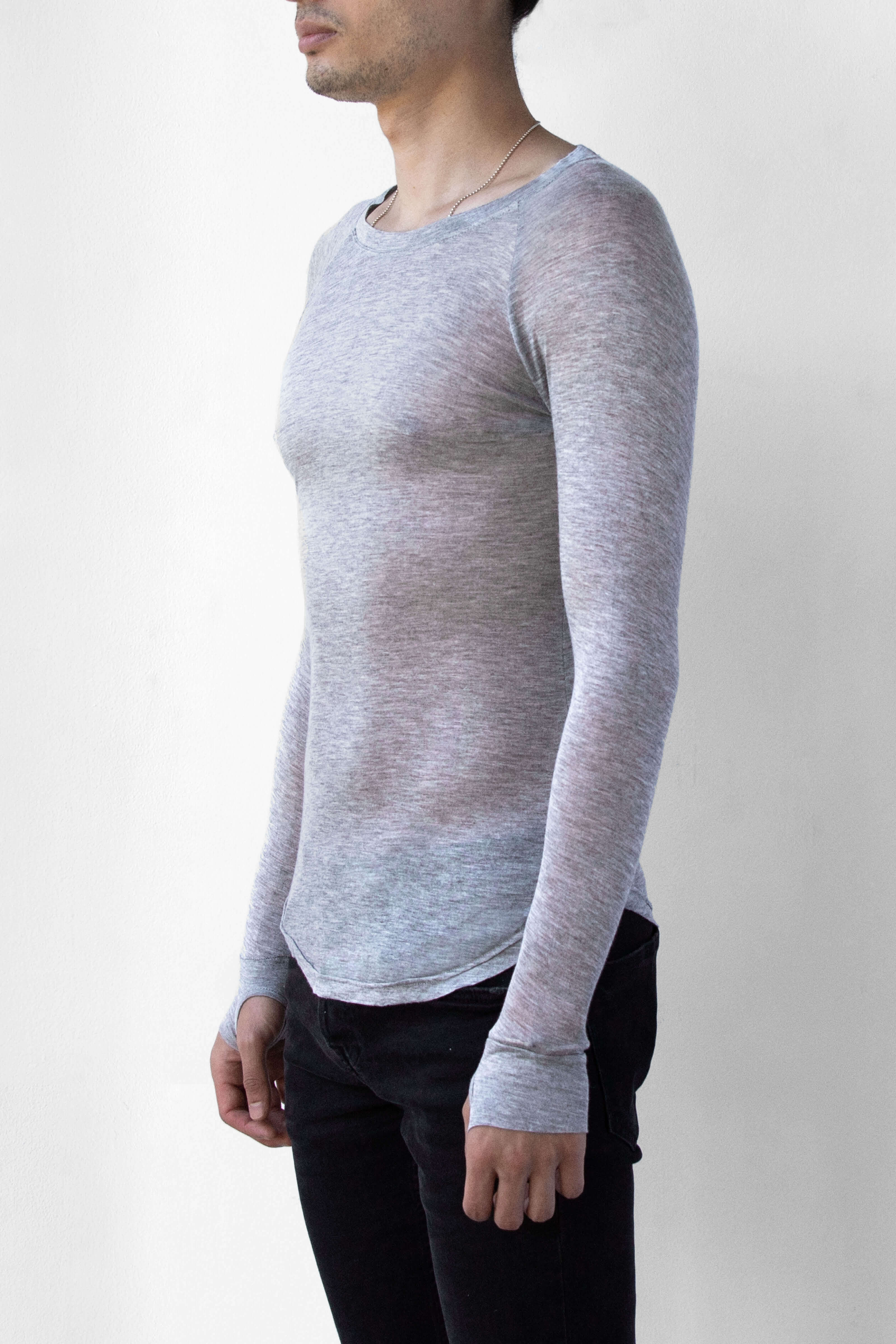 BEAU AIR LONG SLEEVE - SMOKE