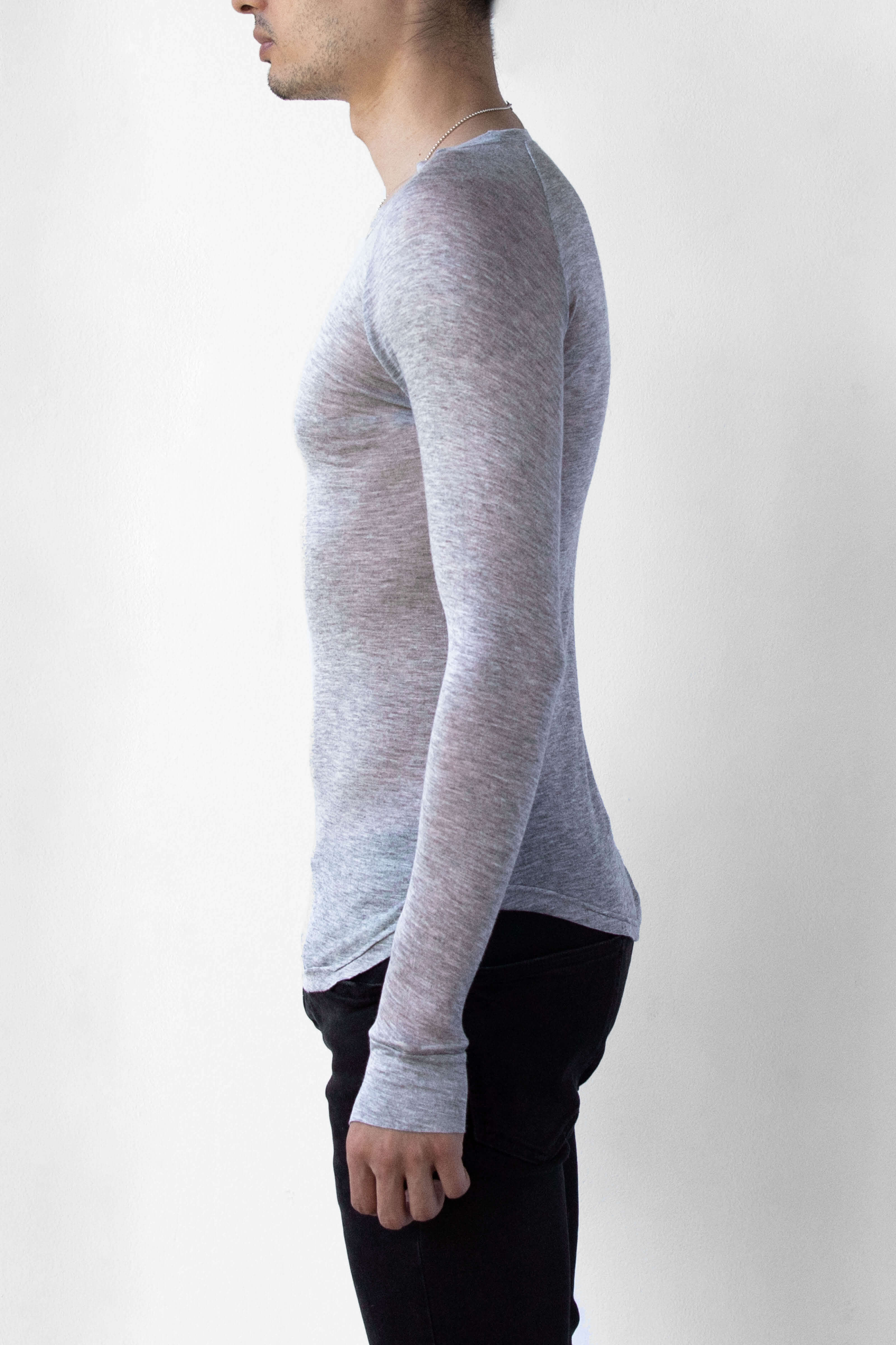 BEAU AIR LONG SLEEVE - SMOKE