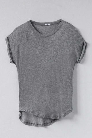 BEAU AIR T-SHIRT- SMOKE