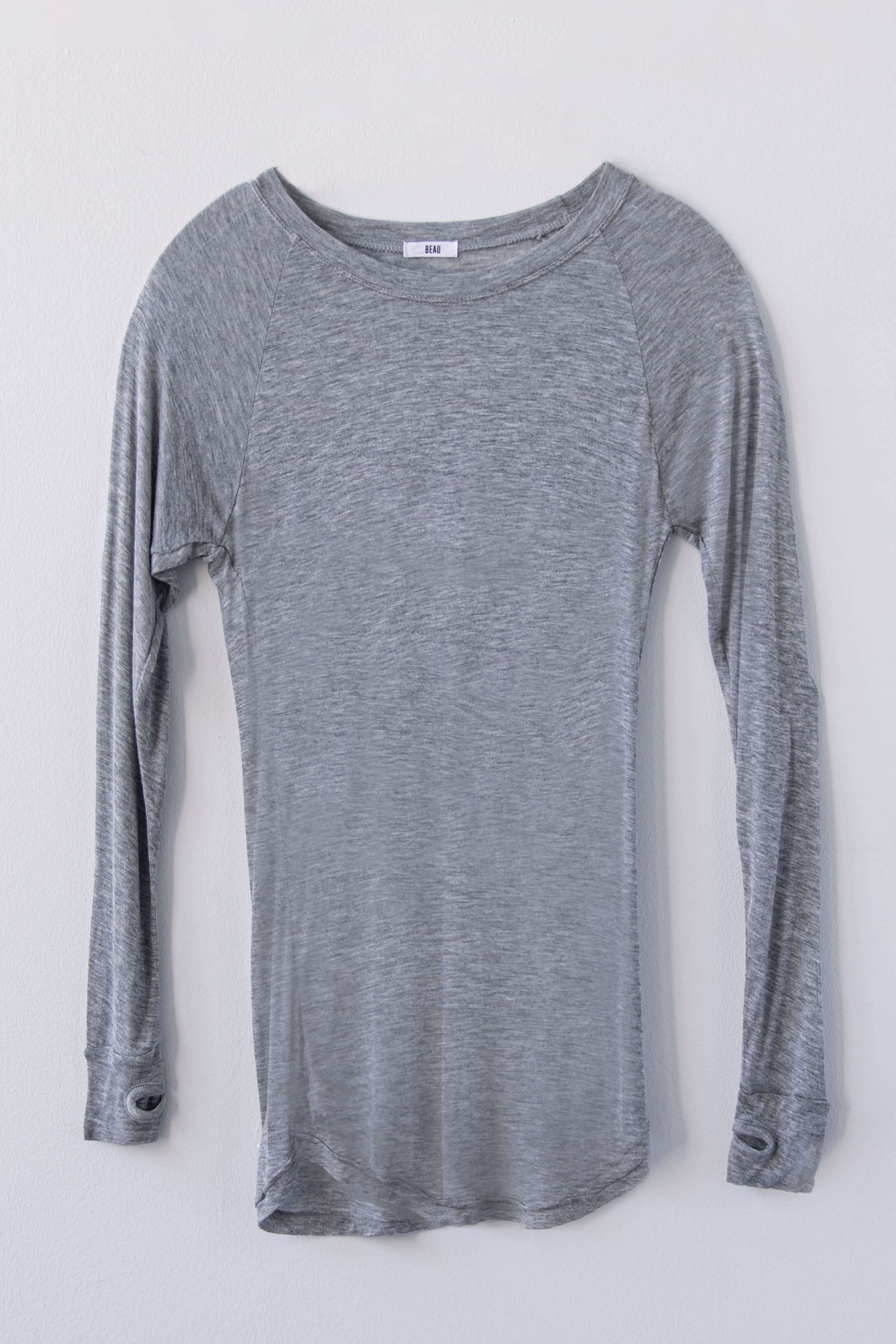 BEAU AIR LONG SLEEVE - SMOKE